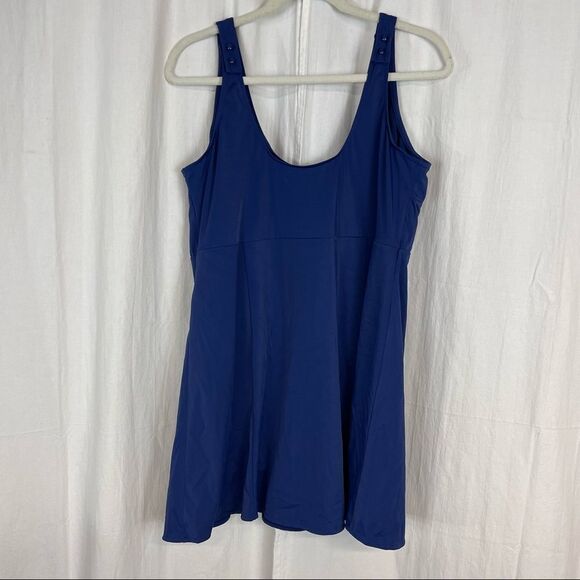 Sea Waves one piece blue bathing suit’s - Picture 6 of 8